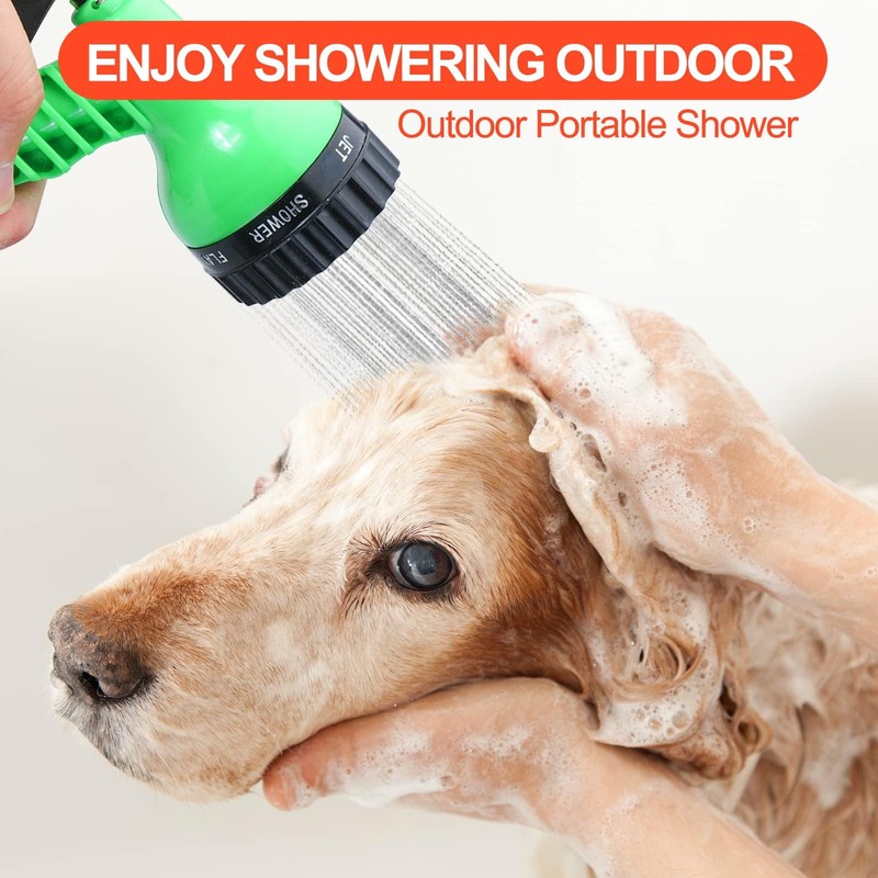 Finderomend Portable Shower for Camping with 7 Spray Modes, Hand