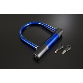 Bike Parts Center Wide Type U Lock Blue