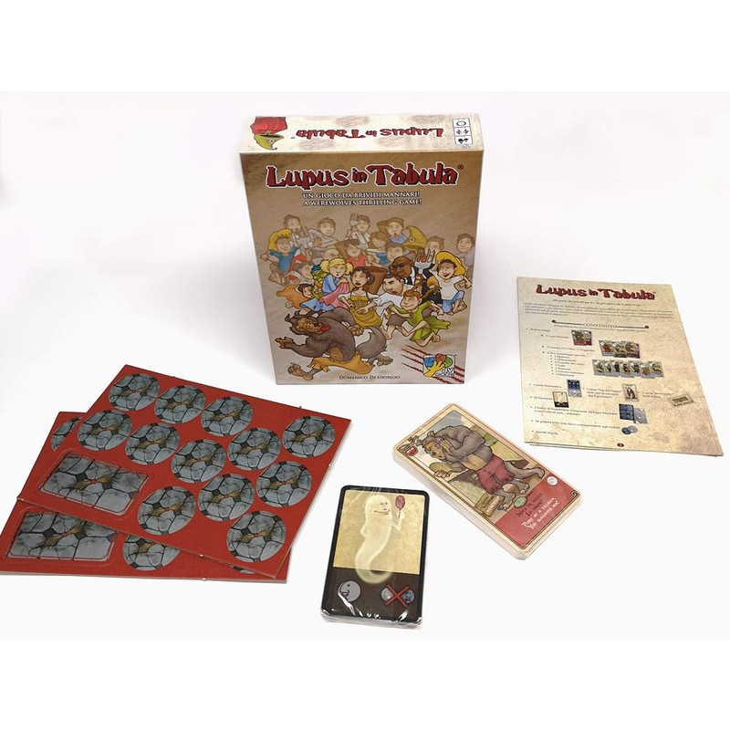 DaVinci Editrice S.R.L. Werwölfe Lupus in Tabula Board Game