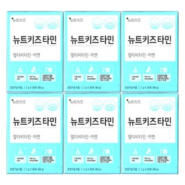 Newt Kidstamine Multivitamin Zinc 2g x 30 packets (6) / 뉴트키즈타민 멀티비타민 아연 2g x 30포 6개