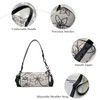 CORIOS Fashion Bucket Cylinder Bag for Women Barrel Shape Handbag