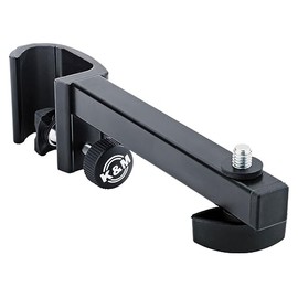 K&M 19715 Universal Clamp Bracket up to Diameter 30 cm with 3/8 Inch Thread Connection Sturdy Bracket Made of Steel