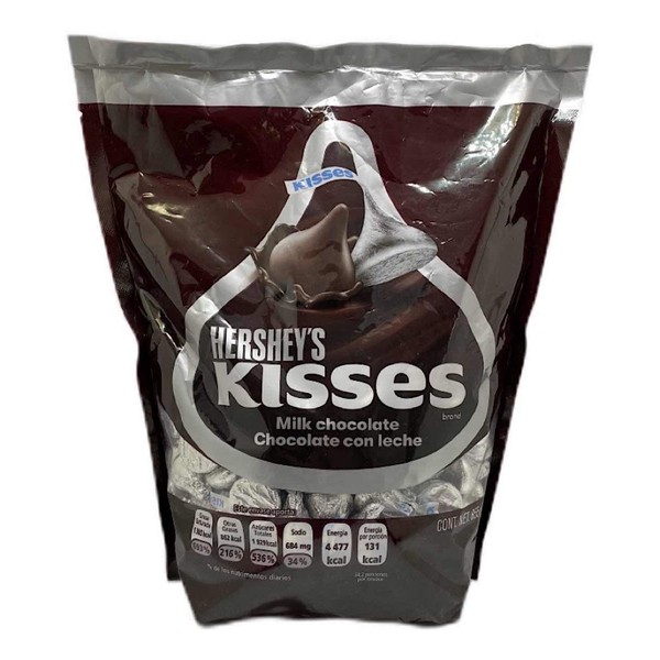 Hersheys Kisses. Chocolate con Leche. 855 gramos