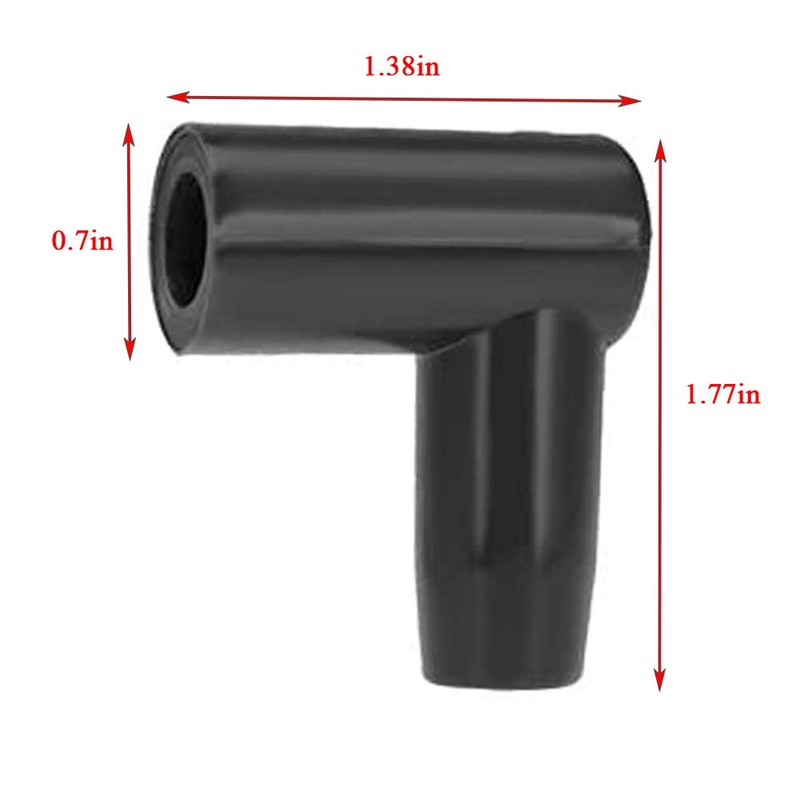 DSkoiph 8 PACK Spark Plug Boot HEI Distributor and Coil