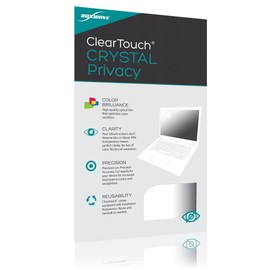 BoxWave Screen Protector Compatible With ResMed AirCurve 10 VAuto - ClearTouch Crystal Privacy (2-Pack), Privacy Screen Protector Flexible Film Clear