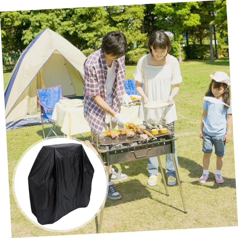 NOLITOY 190t Polyester Barbecue Grill Cover Outdoor BBQ Protector for