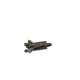 NASA Space Shuttle Carriers Silver Plated 3D Lapel Pin