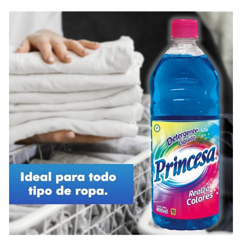 Princesa 5 Pack PRINCESA JABON AZUL LIQUIDÓ LAUNDRY DETERGENT -