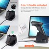Tera 1D 2D QR Wireless Barcode Scanner with USB Charging