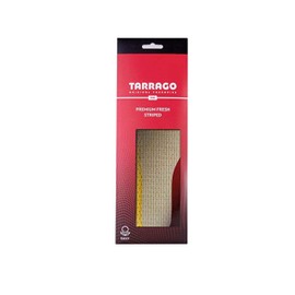 Tarrago Daily Premium Fresh Stripped Insoles, Foam and Latex Insoles, Size 43-44