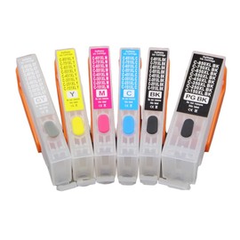 UniPrint 6pcs PGI-250 PGBK CLI251 BK C M Y GY Compatible for Canon MG6320 MG7120 MG7520 IP8720 MG6310 MG6610 MG7110 MG7510 IP8710 Empty refillable Ink Cartridge with ARC chip
