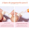 Modelones Uñas postizas a presión con puntas francesas, uñas postizas
