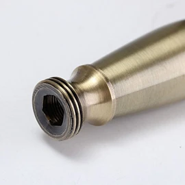 Retro Copper Handheld Shower Head Hand Shower Head Green Bronze