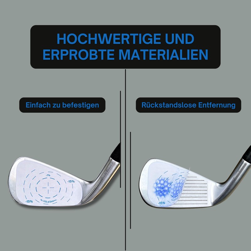 Generisch Scratch Golf Impact Tape, Instant Feedback for More Length