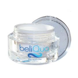 beliQua Thermalcreme, revitalisierende Gesichts- und Körpercreme mit Thermal-Wasser, feuchtigkeitsspendende Pflege für trockene Haut, 50 ml