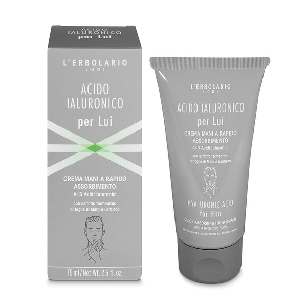 L'Erbolario Hyaluronic Acid for Him Hand Cream