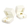 Oirlv H17505 Ring Case, PU Leather, Portable, Mini for 1