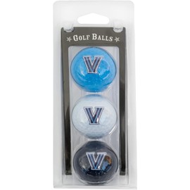 Team Golf NCAA Villanova Wildcats Regulation Size Golf Balls, 3 Pack, Full Color Durable Team Imprint