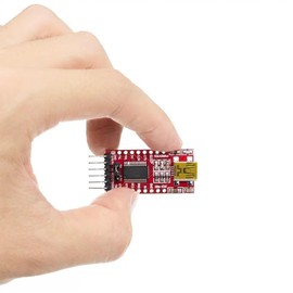 DUTTY FT232RL FTDI Mini USB to TTL Serial Converter Adapter Module 3.3V 5.5V FT232R Breakout FT232RL USB to Serial Mini USB to TTL Adapter Board for Arduino