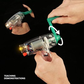 Hand Crank Generator,Crank Generator,Hand Generator,Pedal Generator,Hand Crank Generator, Portable Electricity Generator for Classroom Physics Teaching Demonstrations