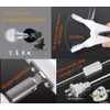 Sun-Rising Rong&LAN Clip lamp,360° Rotation Clip on Lamp Portable Book