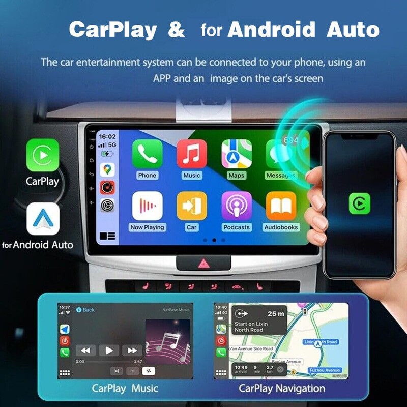 Car Android Navigation, Aublinto Android 13 Car Navigation 9 Inches