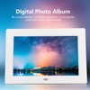 Digital Photo Frame 8in 1280x800 Support MP3 MP4 HD Video