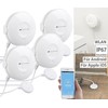 VisorTech Set of 4 WiFi Water Detector External Sensor App