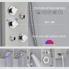 FUZ Stainless Steel 6 Functions Shower Panel Tower LED Rainfall