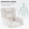 Teddy Fabric Home Office Chair with High Adjustability Feature for