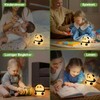 JVURICE Silikon Nachtlicht, Nachtlicht Kinder Panda Lampe Dimmbar Cute Tier
