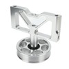 Air Pump Idler Bracket with Pulley Metal Replacement for Ford