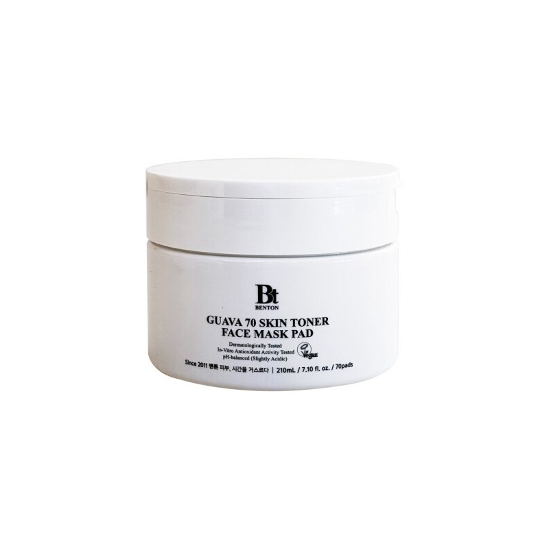 Benton Guava 70 Skin Toner Soothing Pad Pack 70 Sheets