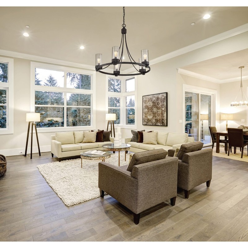 Aspen Creative Clear 23066-01 Flare Shaped Transitional Style Replacement Glass