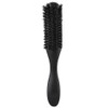 Men Beard Brush Long Handle Hair Cleaning Curved Wooden Mustache