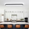 Vloitgol Modern Linear Ceiling Light, 31.5Inch Dimmable LED Flush Mount