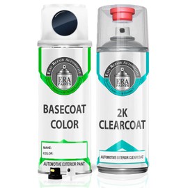 ERA Paints B547P - Baltic Blue Pearl for HONDA Exact Match Automotive Touch Up Paint Spray - 2K Essential Kit