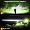 MILAOSHU Rechargeable Flashlights 990000 High Lumen, 5000 ɱAh ΒATTERY LED