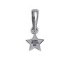 Laracristy sv925 Charm Stella Star Women's Men's Silver Pendant Necklace,