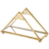 Mirror Jewelry Tray Glass Perfume Storage Tray Jewelry Plate Golden