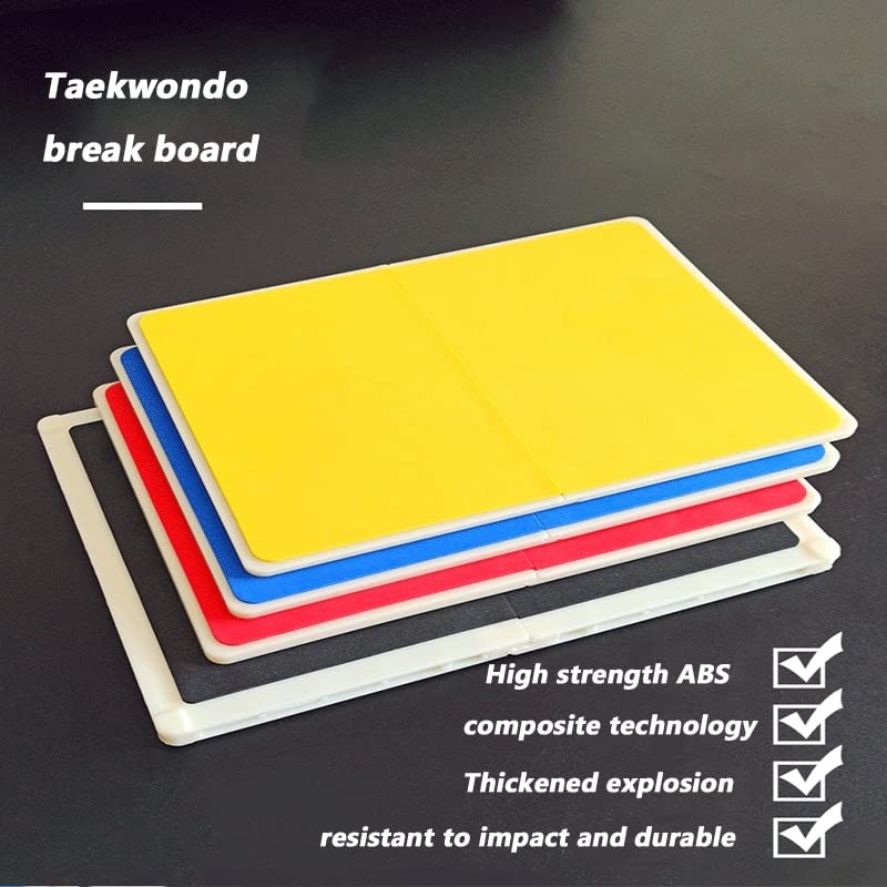 OYSTERBOY Taekwondo Rebreakable Punch Training Performance Breaking Board Reusable (Blue