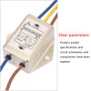CW1B-10A-L EMI Filter, Single-Phase EMI Power Filter, AC 125/250V 10A