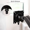 VIVO Adapter VESA Mount Quick Release Bracket Kit, Stand Attachment