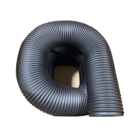 Fits Trac Vac Agrifab DR Cyclone Flexible Leaf Vacuum Grass Catcher Bagger T-7 Black Hose 8 Foot of 8 Inch