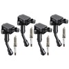 GPMMWPG UF735 Ignition Coil Pack Iridium Spark Plugs Fits for