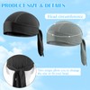 TNSLAND Pack of 2 Sports Bandana Cap, Quick-Drying, Durag Men's