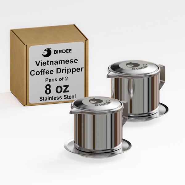 Birdee Vietnamese Coffee Dripper - Pack of 2 - Make