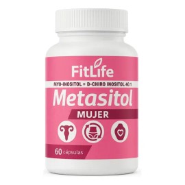 Metasitol- Myo Inositol+ D Chiro- Regula El Metabolismo- 60c