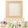 Toddmomy 8 Pcs DIY Wood Picture Frame Unfinished Wood Photo
