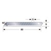 Tajima LB30-50H Spare Blades, Silver, 9 mm, Set of 50